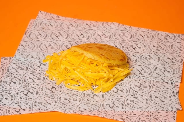 AREPA/GOUDA CHEESE.