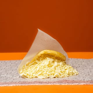 AREPA/SHREDDED WHITE CHEESE