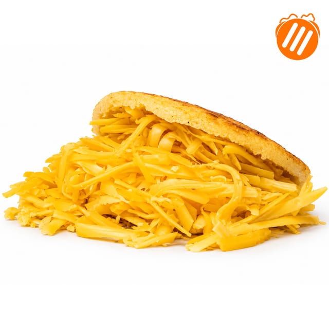 Arepa/Gouda Cheese.