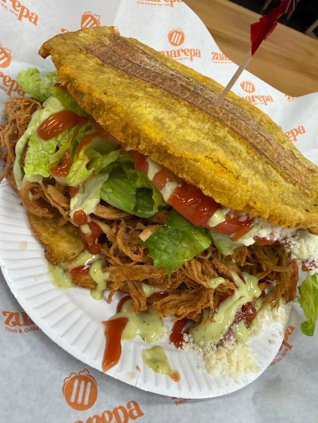 PATACON/SHREDDED CHICKEN.