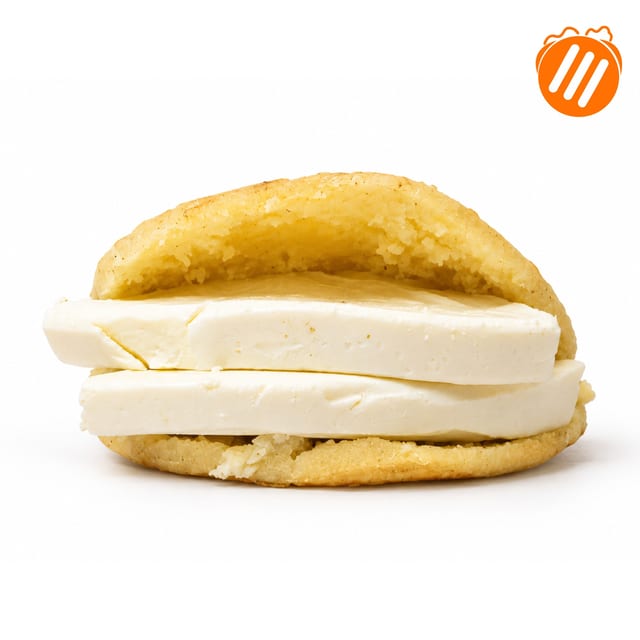 Arepa Soft White Cheese/Queso de Mano.