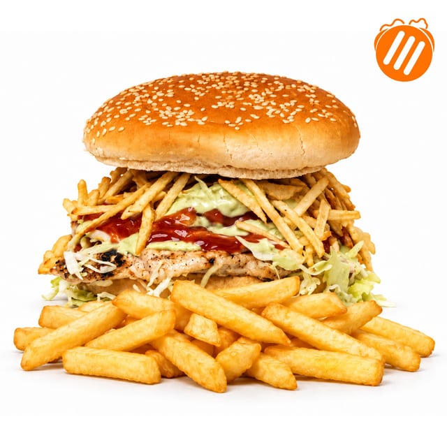 Burger Chicken/Hamburguesa Pollo.